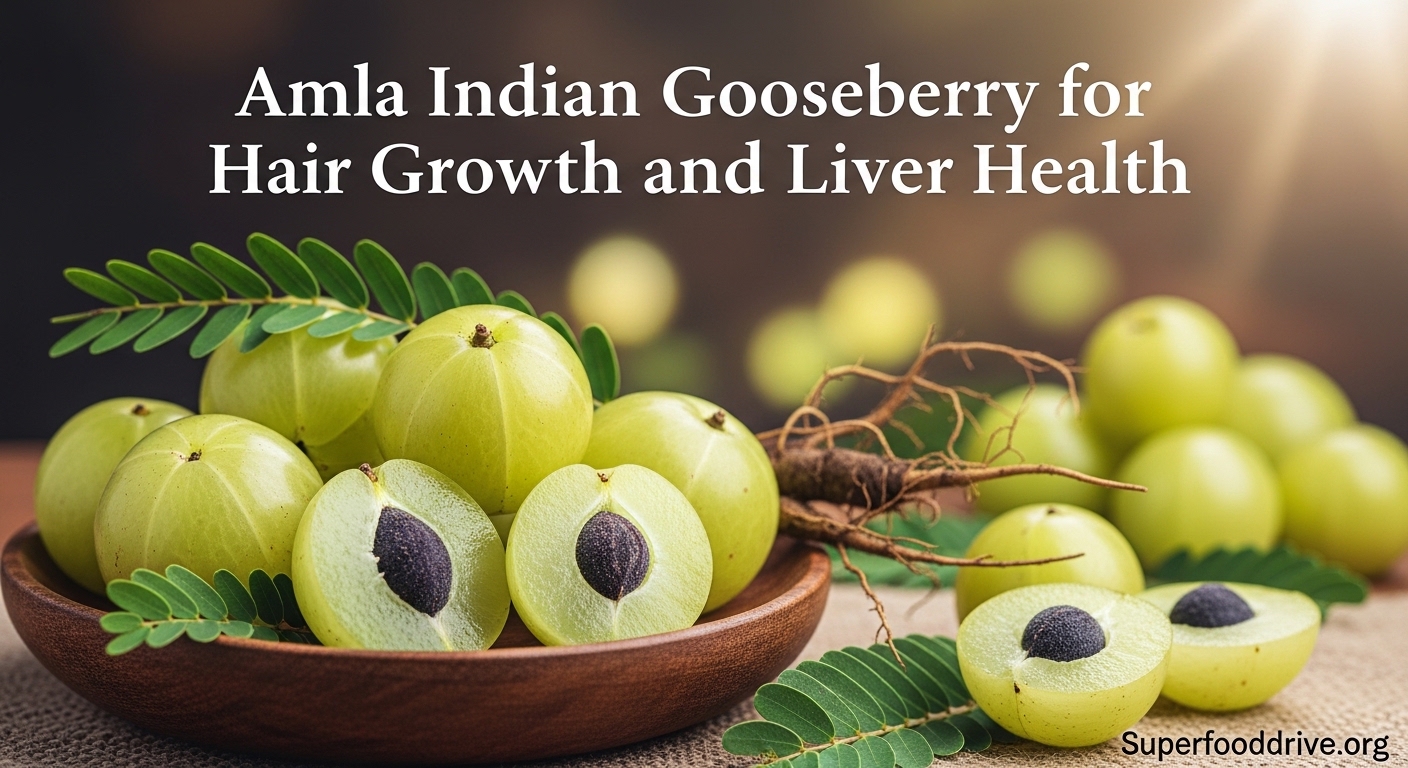 Amla Indian Gooseberry for Hair Growth and Liver Health