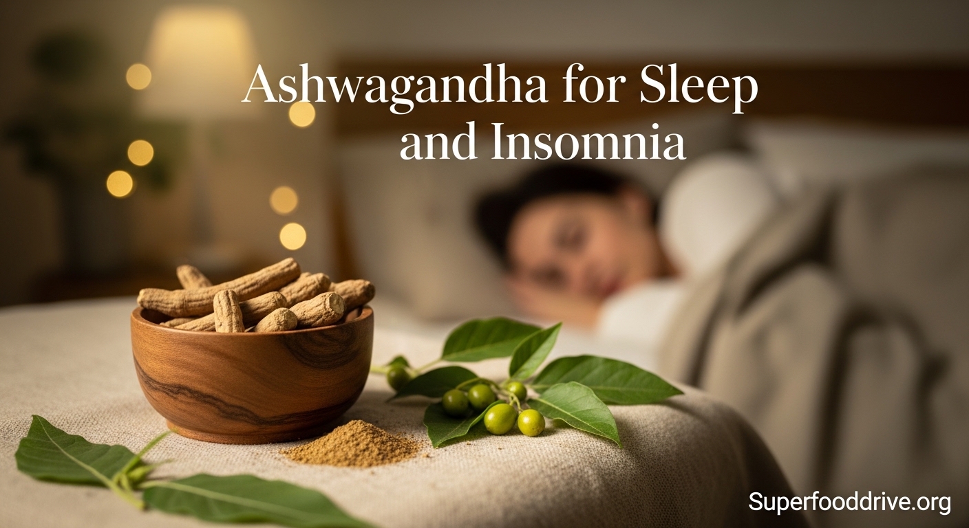 Ashwagandha for Sleep and Insomnia