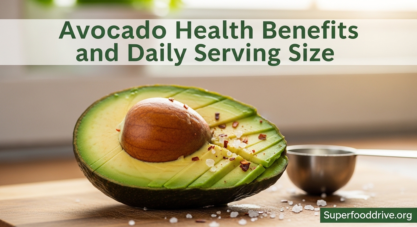 Avocado Health Benefits and Daily Serving Size