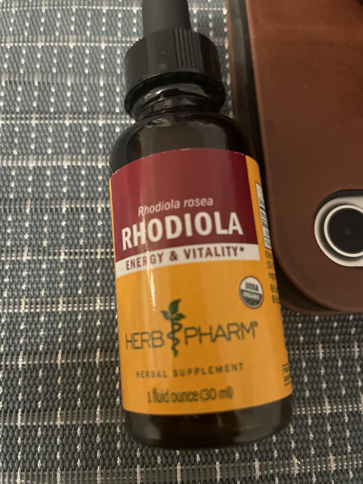 Herb Pharm Organic Rhodiola Rosea Energy & Vitality Extract: Organic Adaptogen Tincture for Stamina, Stress Response & Mental Clarity, Vegan, Non-GMO, Gluten-Free, 1 Oz customer photo 1