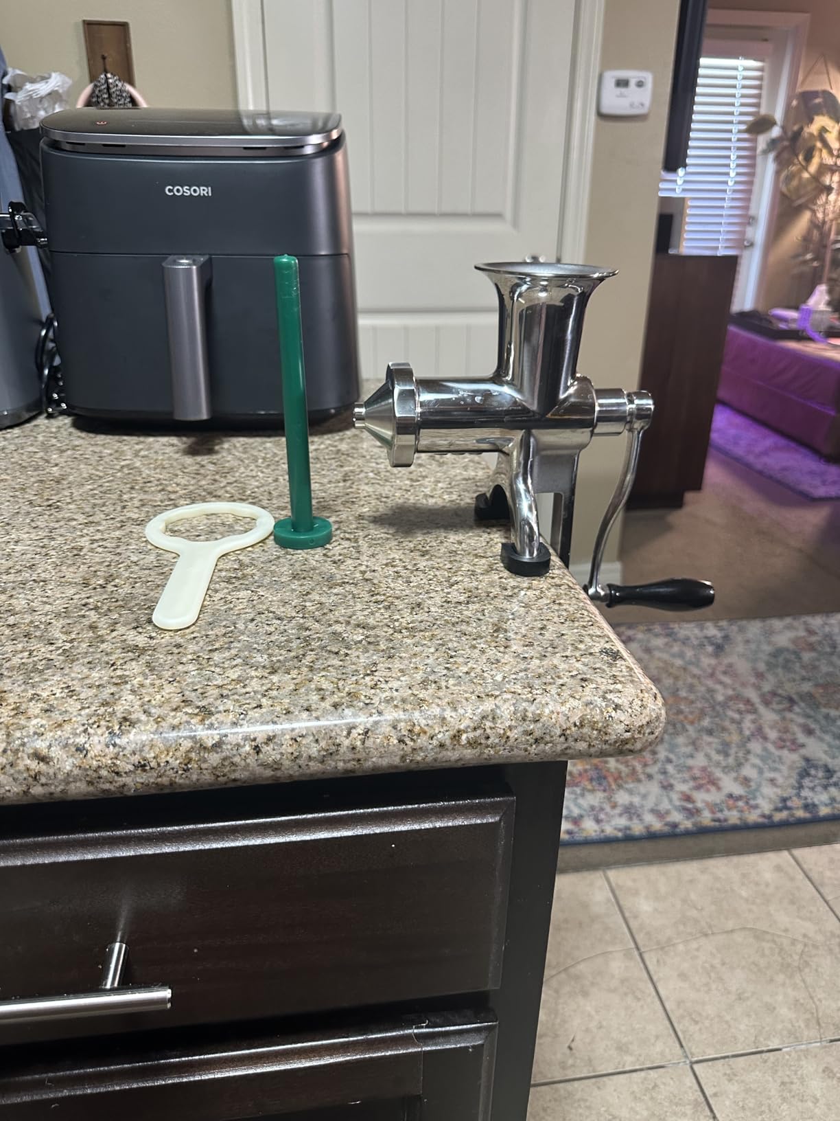Handy Pantry HJ Hurricane Stainless Steel Manual Wheatgrass Juicer customer photo 2