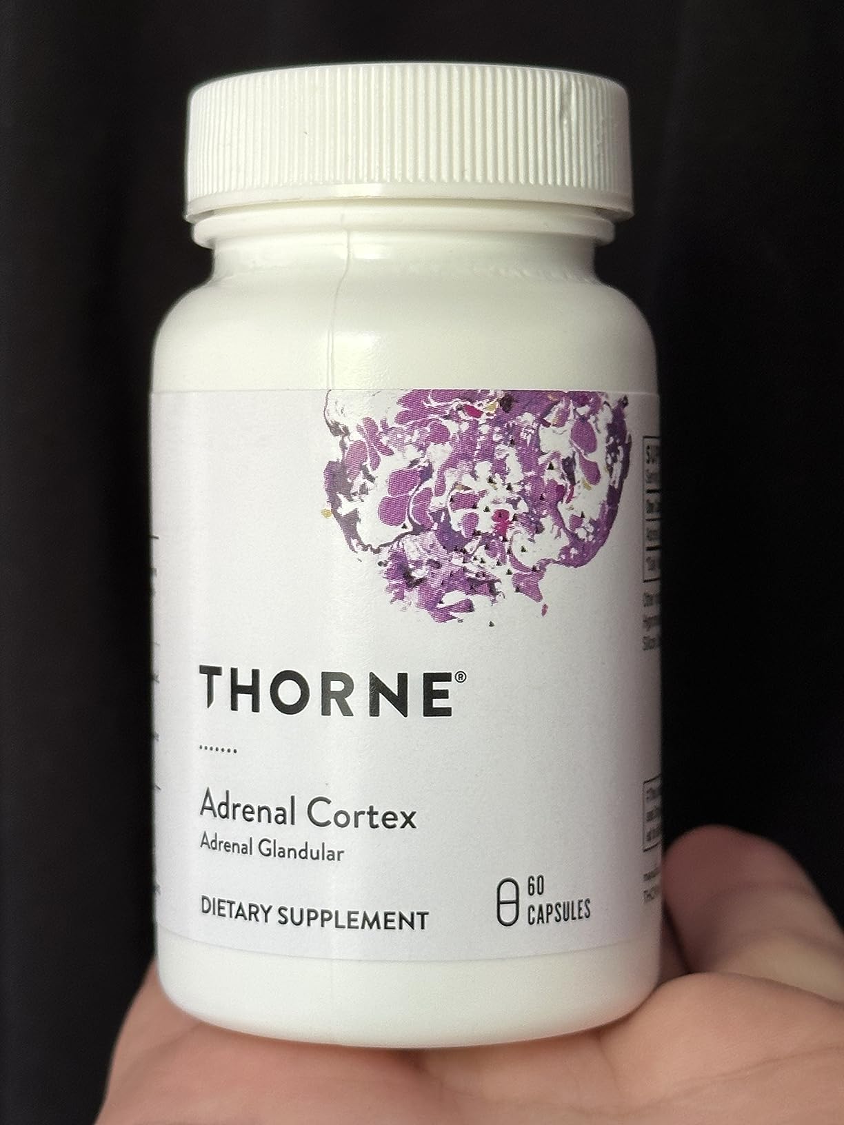 THORNE - Adrenal Cortex - Supplement for Cortisol Management - Supports Healthy Adrenal Gland Function, Stress Management, Immune System, Fatigue & Metabolism - Third-Party Certified - 60 Capsules customer photo 1
