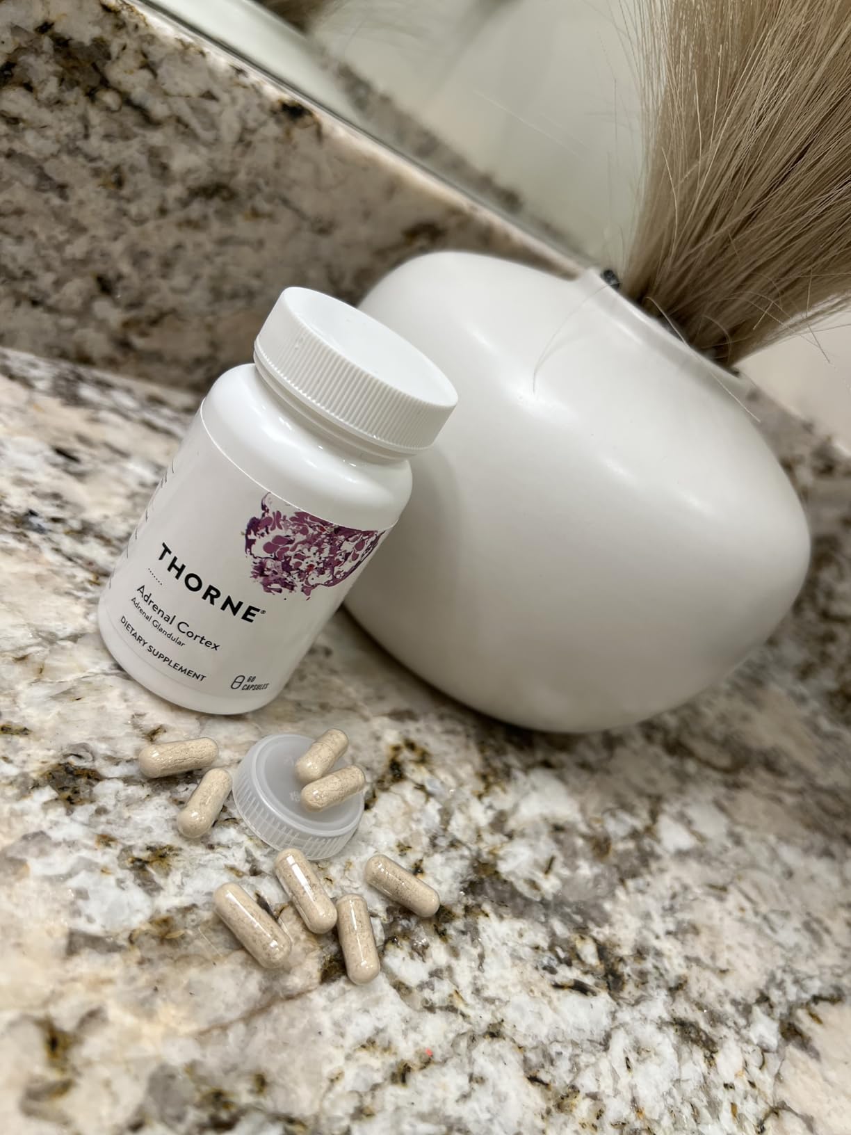 THORNE - Adrenal Cortex - Supplement for Cortisol Management - Supports Healthy Adrenal Gland Function, Stress Management, Immune System, Fatigue & Metabolism - Third-Party Certified - 60 Capsules customer photo 2