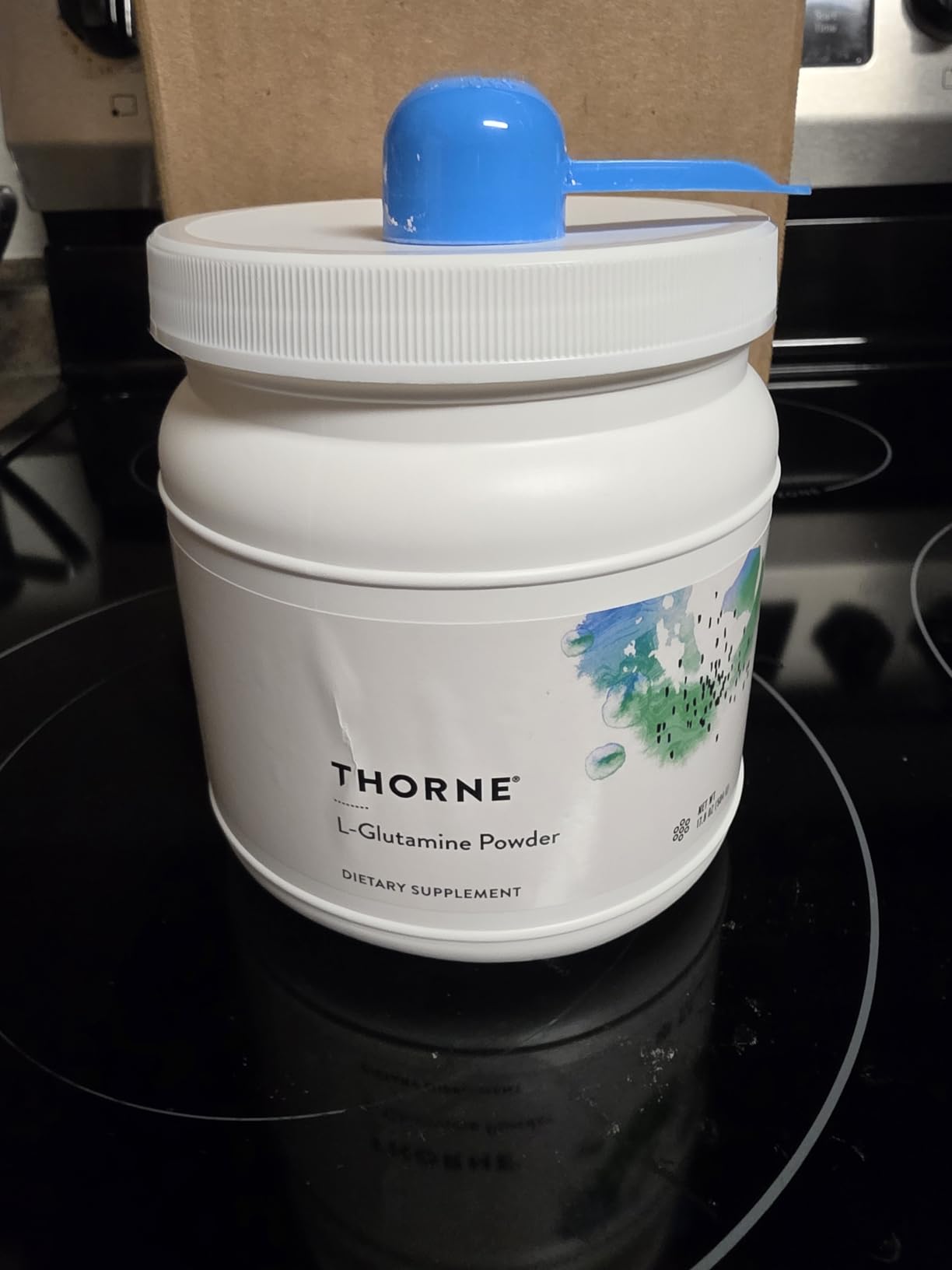 THORNE - L-Glutamine Powder - Amino Acid Supplement for Immune System & GI Health - Promotes Post-Exercise Muscle Cell Repair* - NSF Certified for Sport - Gluten, Dairy & Soy-Free - 90 Servings customer photo 1