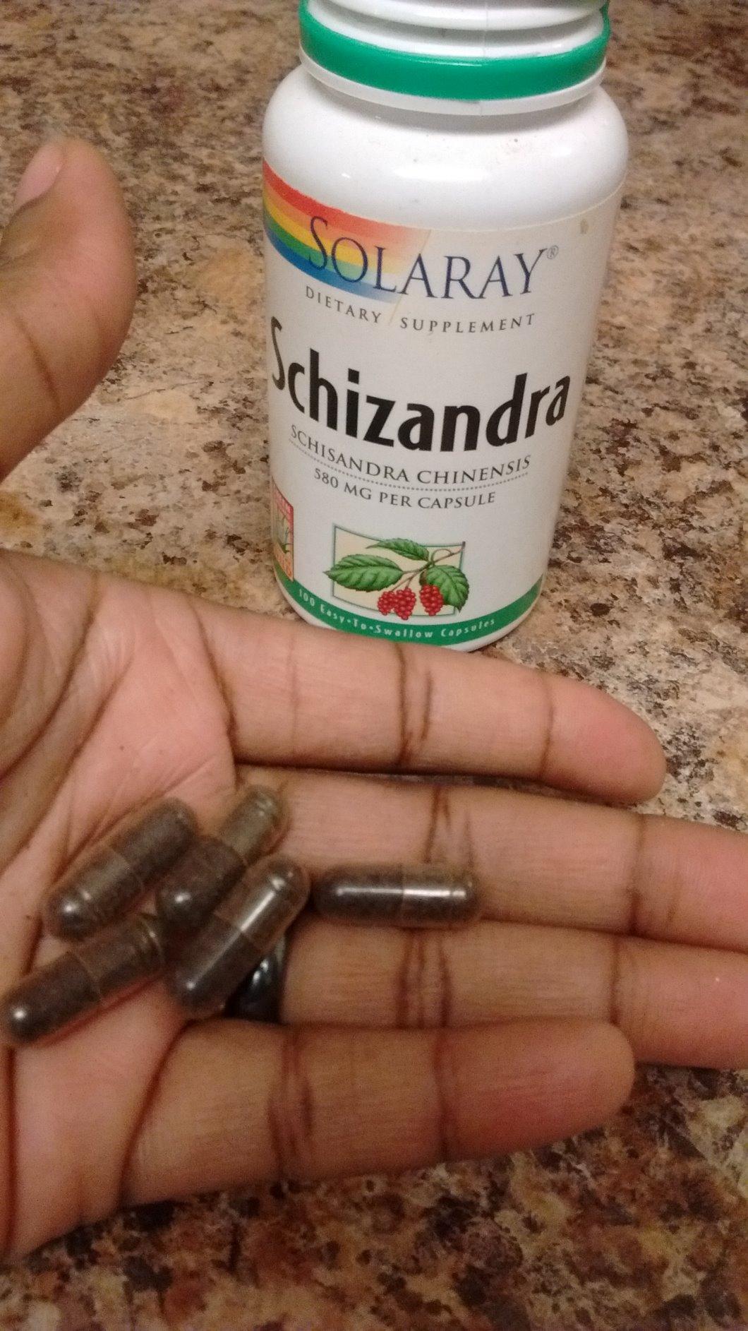 Solaray Schizandra Berry 580 mg - Schisandra Supplement, Pure Schisandra Berry Extract Capsules, Natural Health Support for Women and Men - 100 VegCaps customer photo 1