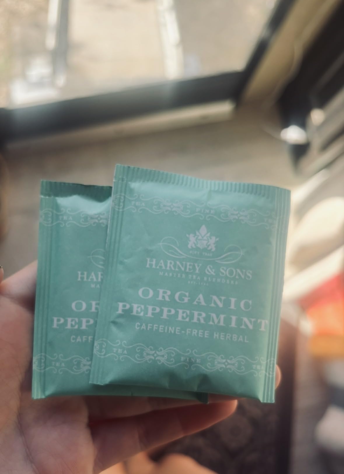 Harney & Sons Organic Peppermint Tea 1.76oz/50g (50 Tea Bags) customer photo 1