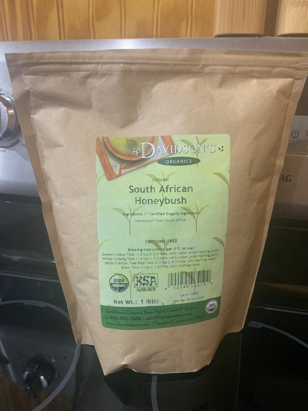 Davidson's Tea Bulk, South African Honeybush, 16-Ounce Bag customer photo 2