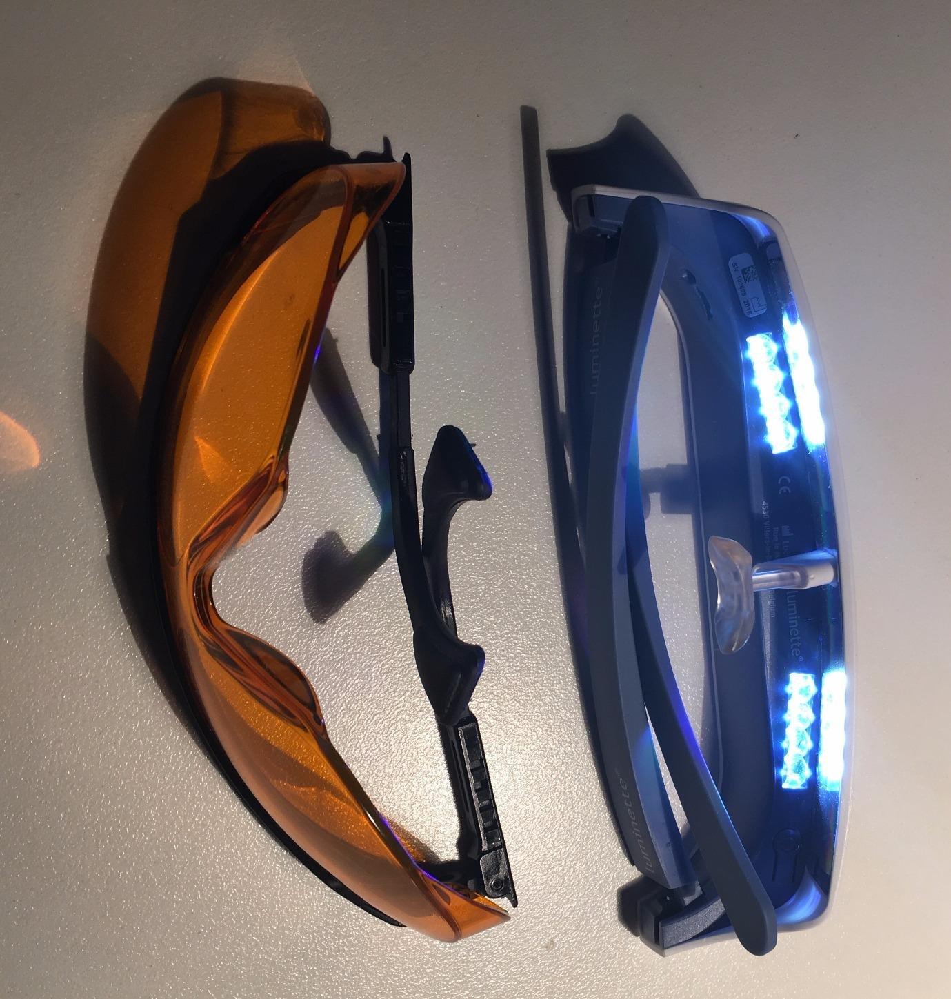Honeywell Uvex Ademco Skyper Blue Light Blocking Computer Glasses with SCT-Orange Lens (S1933X) customer photo 1