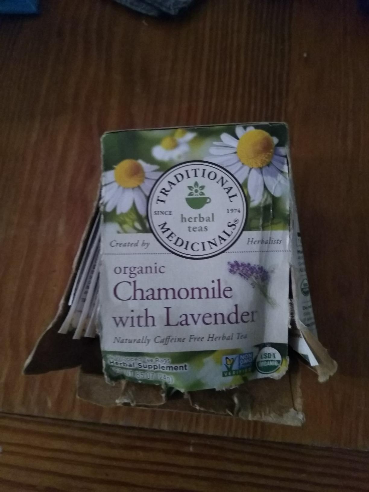 Traditional Medicinals Organic Chamomile with Lavender Herbal Tea (Pack of 1), Calms the Nervous System, 16 Tea Bags customer photo 2
