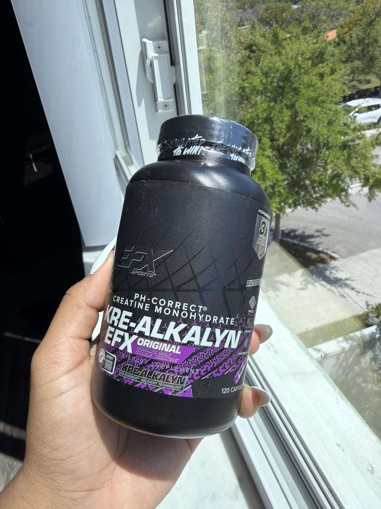 EFX Sports Kre-Alkalyn EFX | pH Correct Creatine Monohydrate Pill Supplement | Strength, Muscle Growth & Performance | 60 Servings, 120 Capsules customer photo 1