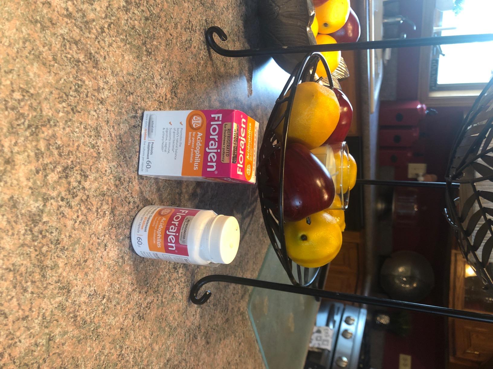 Florajen Acidophilus High Potency Refrigerated Supports Overall Health, 20 Billion CFUs for Potent Probiotic Benefits, 60 Count customer photo 2
