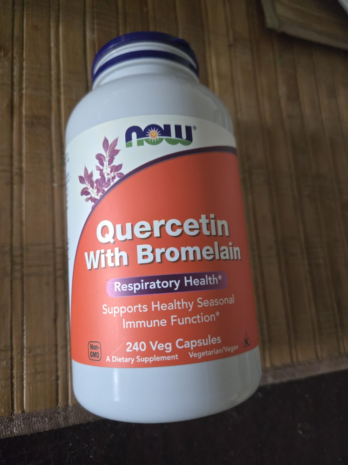 NOW Foods Supplements, Quercetin with Bromelain, Balanced Immune System*, 120 Veg Capsules customer photo 2