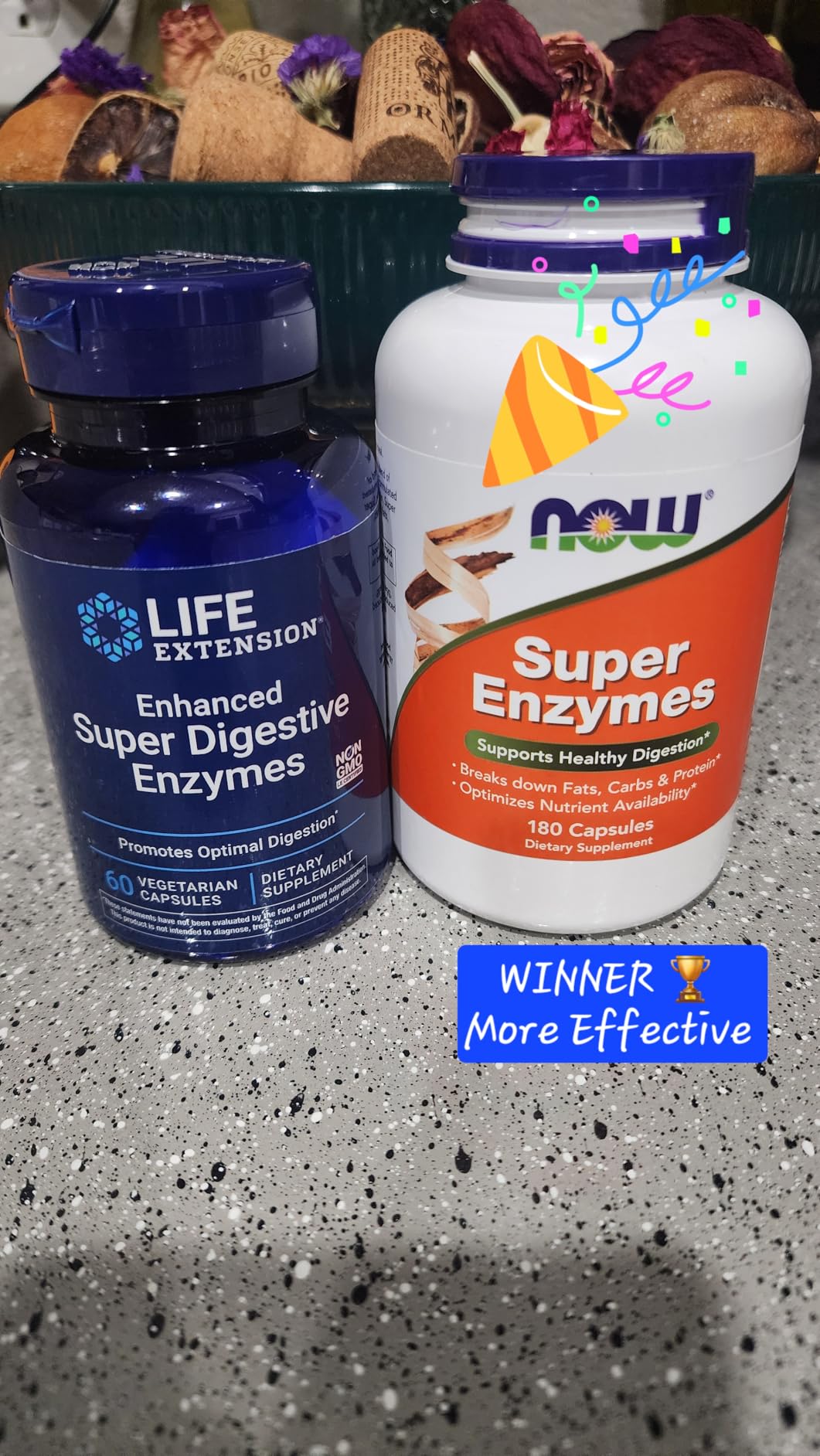 NOW Foods Supplements, Super Enzymes, Formulated with Bromelain, Ox Bile, Pancreatin and Papain, 180 Capsules customer photo 1
