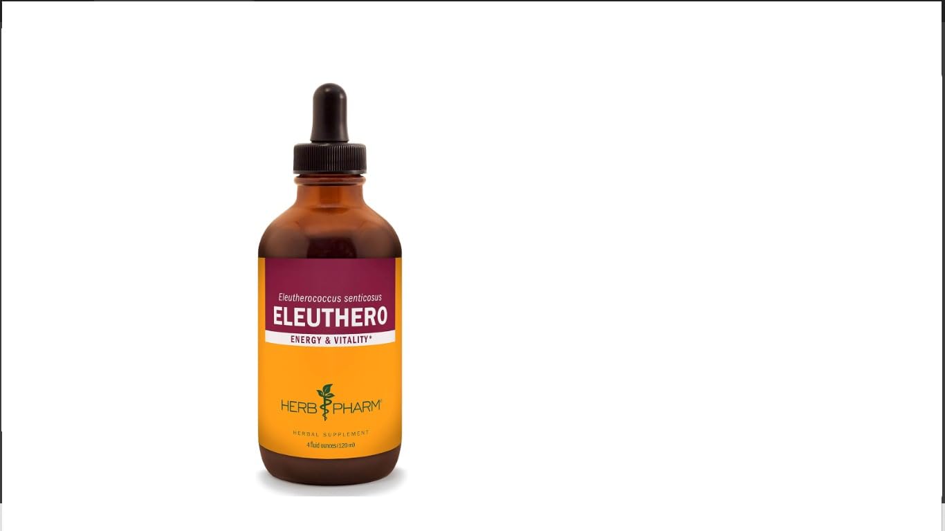 Herb Pharm Eleuthero Root Liquid Extract for Energy and Stamina, Cane Alcohol, 4 Ounce customer photo 1