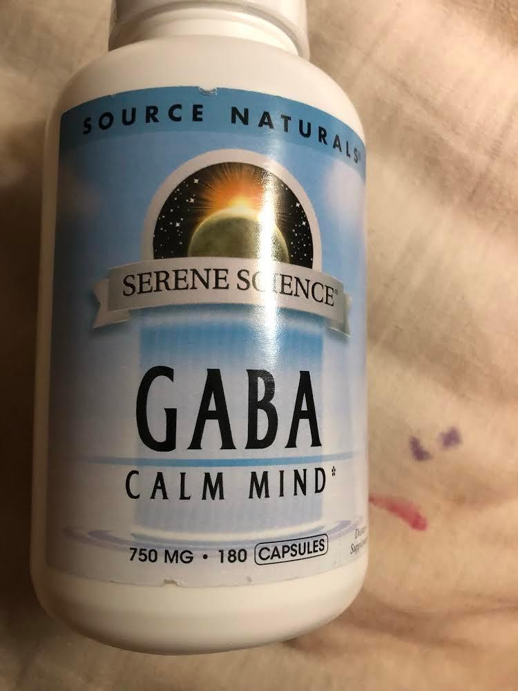 Source Naturals Serene Science GABA, for a Calm Mind, 750mg - 45 Capsules customer photo 1
