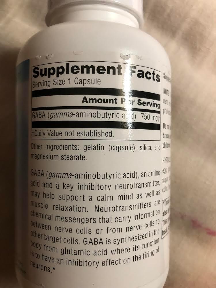 Source Naturals Serene Science GABA, for a Calm Mind, 750mg - 45 Capsules customer photo 2