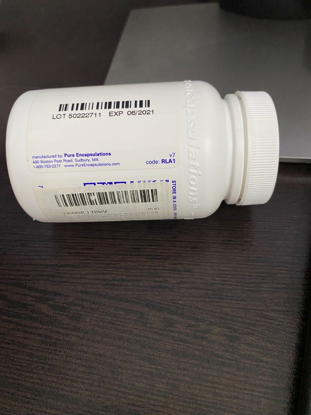 Pure Encapsulations R-Lipoic Acid (Stabilized) - Hypoallergenic Supplement with Enhanced Antioxidant Protection and Metabolic Support - 60 Capsules customer photo 1