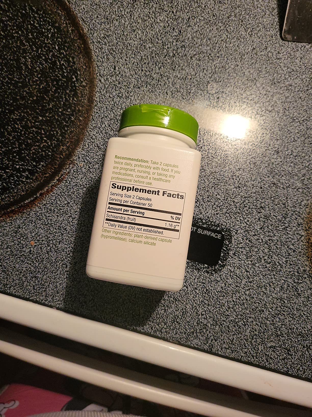 Nature's Way Schisandra Fruit, Traditional Adaptogen*, Vegan, Non-GMO Project Verified, 100 Capsules customer photo 2