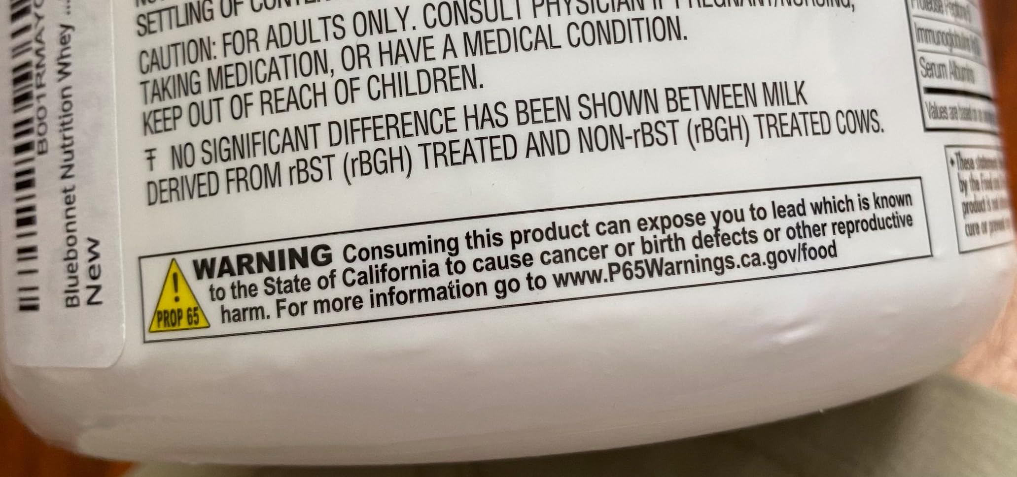 Bluebonnet Nutrition Whey Protein Isolate Powder, Whey from Grass Fed Cows, 26 Grams of Protein, No Sugar Added, Gluten Free, Soy Free, Kosher Dairy, 2.2 lbs, 32 Servings, Original Unflavored customer photo 2