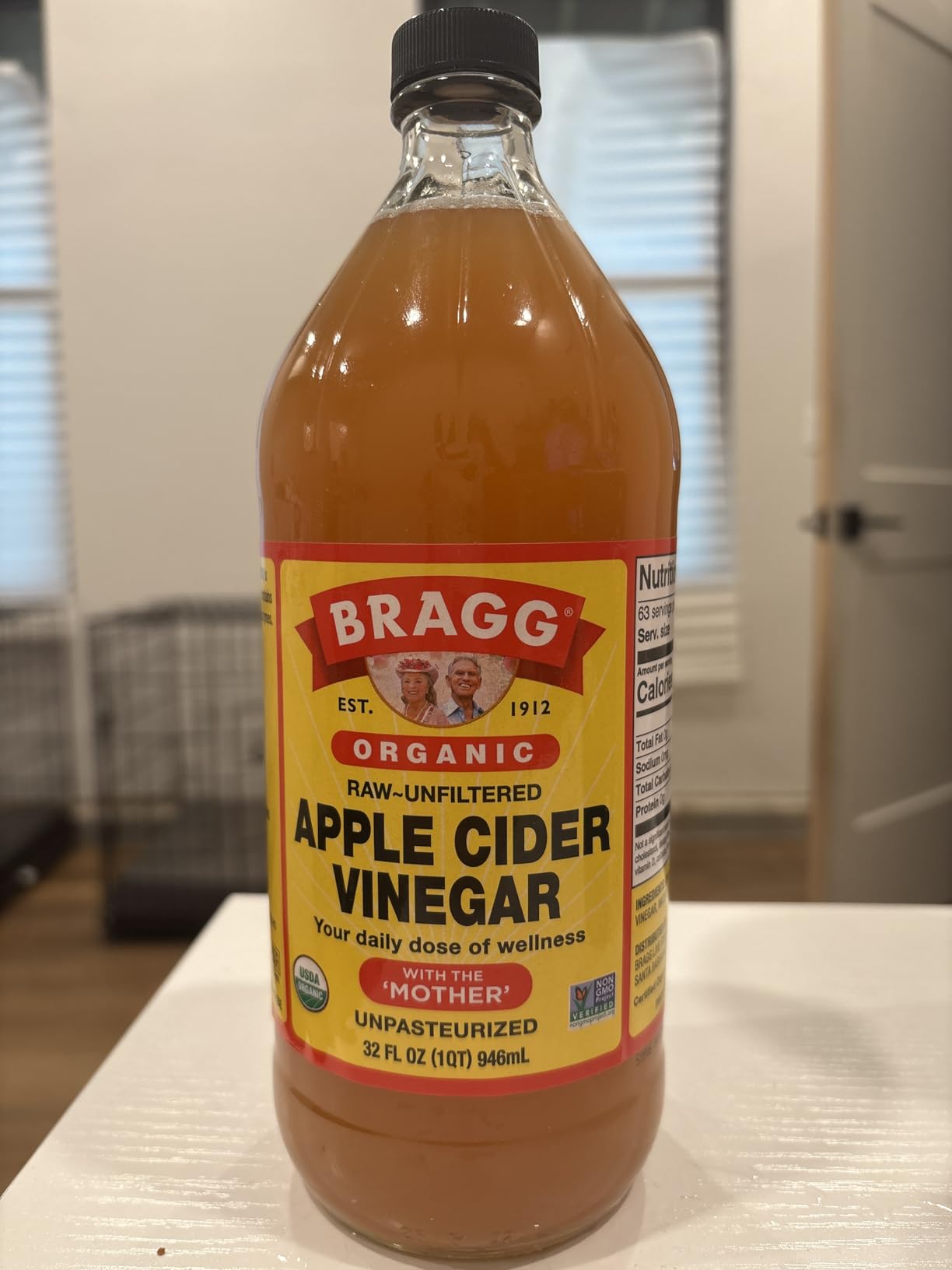 Bragg Organic Raw Apple Cider Vinegar, 32 Ounce - 1 Pack customer photo 1