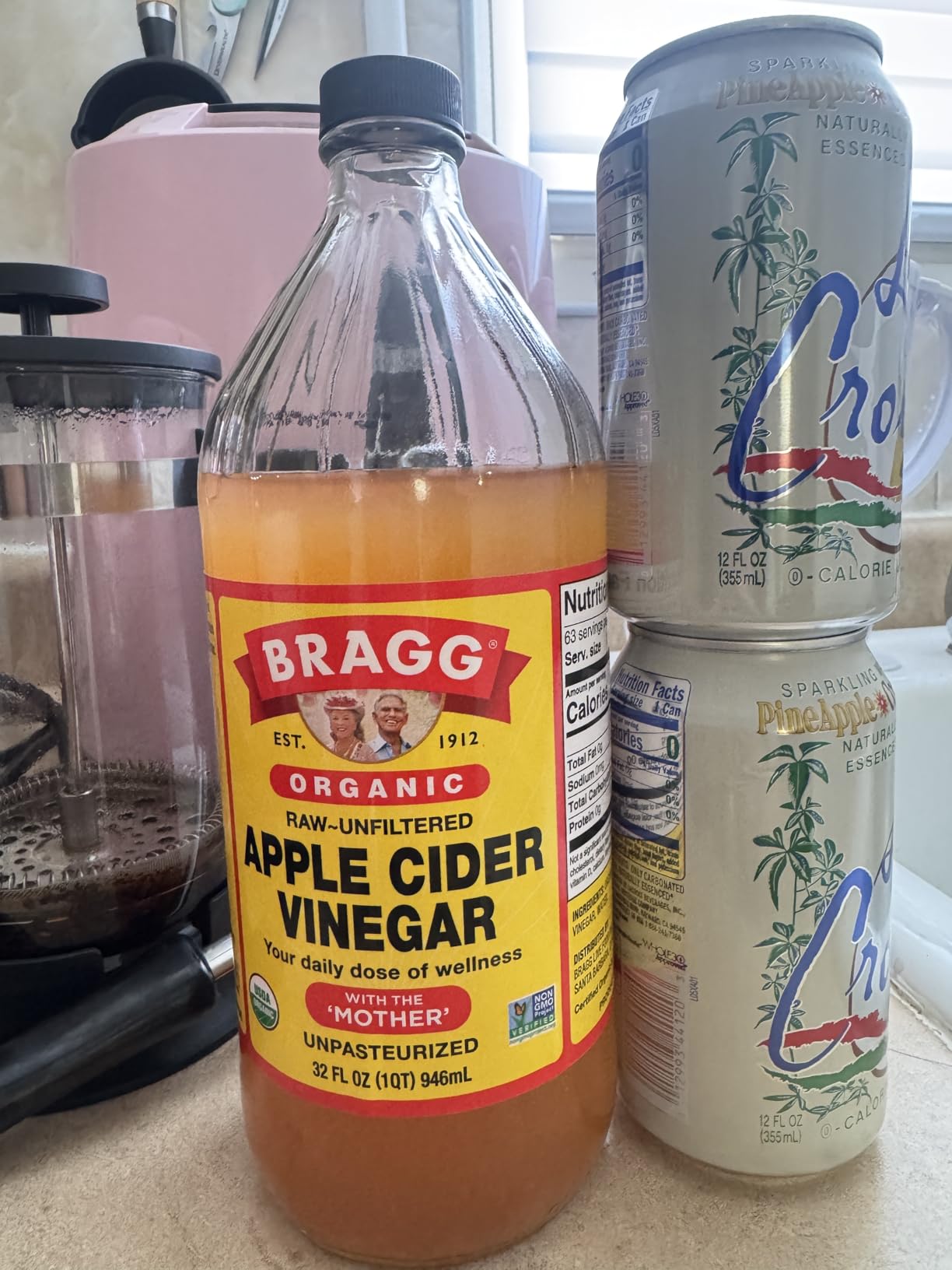Bragg Organic Raw Apple Cider Vinegar, 32 Ounce - 1 Pack customer photo 2