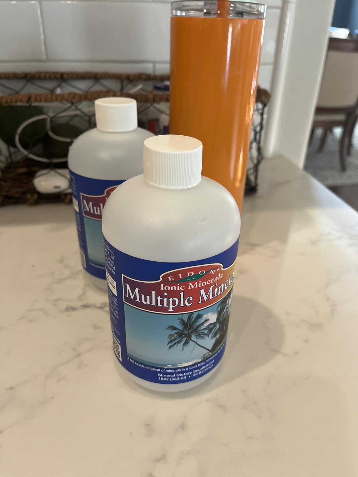 Eidon Multiple Minerals Supplement - Ionic Trace Mineral Drops for Water, with Zinc, Potassium, Chromium, & Magnesium, Natural Liquid Vitamins, Sugar Free & Bioavailable, for Men & Women - 2 oz customer photo 1