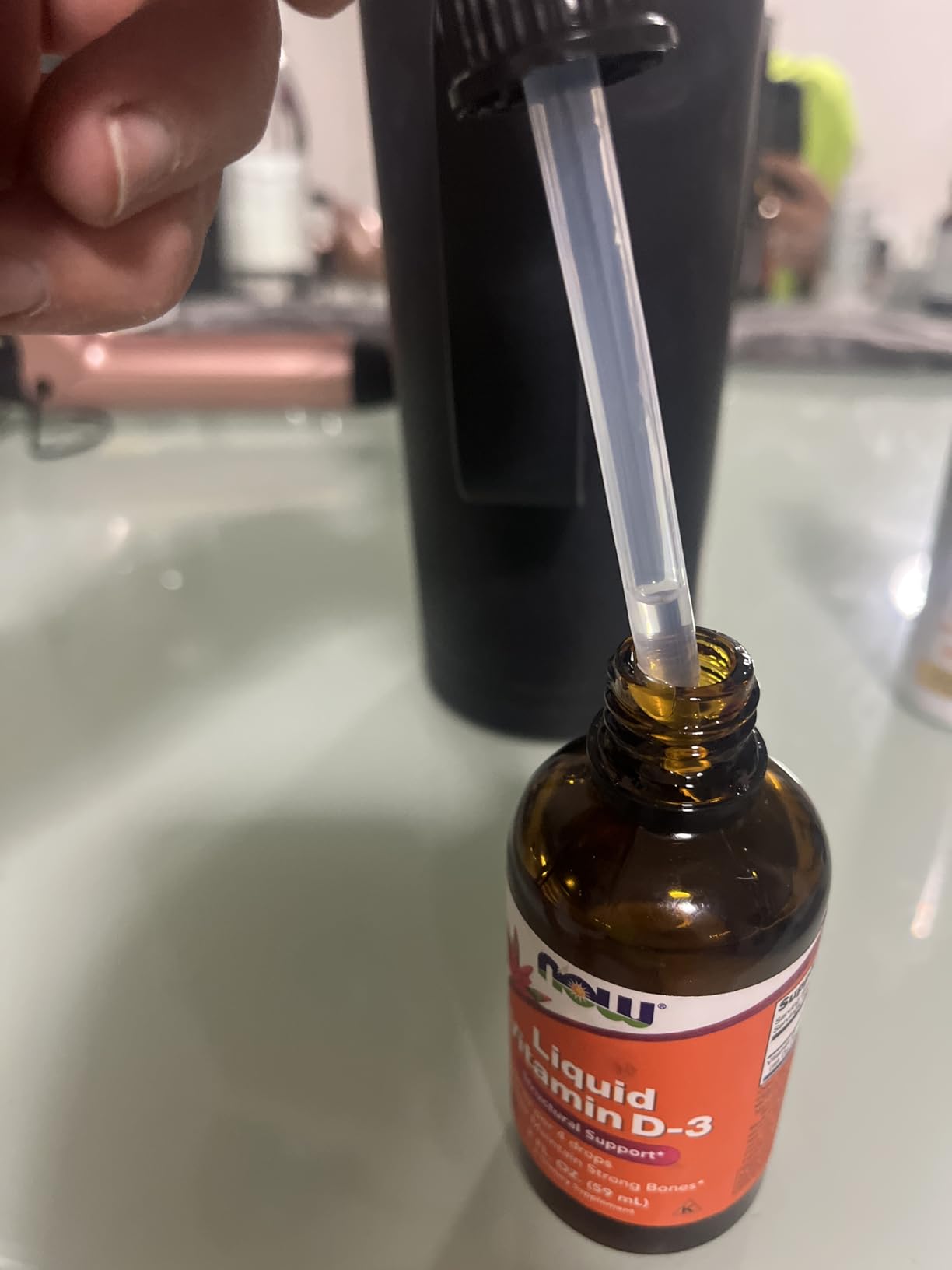 NOW Foods Supplements, Liquid Vitamin D-3, Strong Bones*, Structural Support*, 2-Ounce customer photo 1