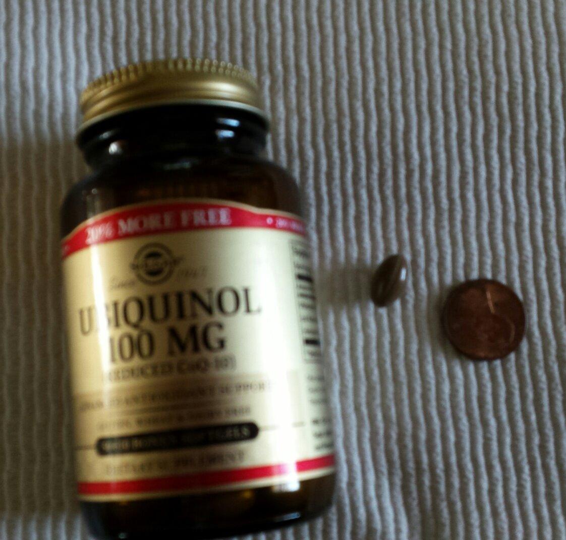 Solgar Ubiquinol 100 mg, 50 Softgels - Advanced Antioxidant Support - Reduced Coenzyme Q10 (CoQ-10) - Gluten Free, Dairy Free - 50 Servings customer photo 1