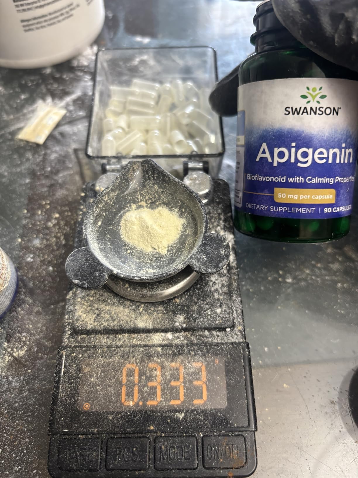 Swanson Apigenin - Sleep and Relaxation Supplement - Natural Support - 90 Caps, 50 mg (Packaging may Vary) customer photo 1