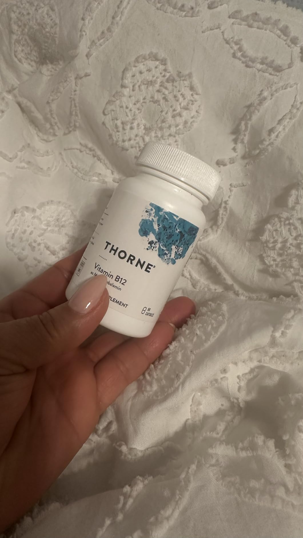 THORNE - Vitamin B12 - as Methylcobalamin - Supports Heart & Nerve Health, Blood Cell Function, Restful Sleep & Methylation - Third-Party Certified - Gluten, Dairy & Soy-Free - 60 Capsules customer photo 2