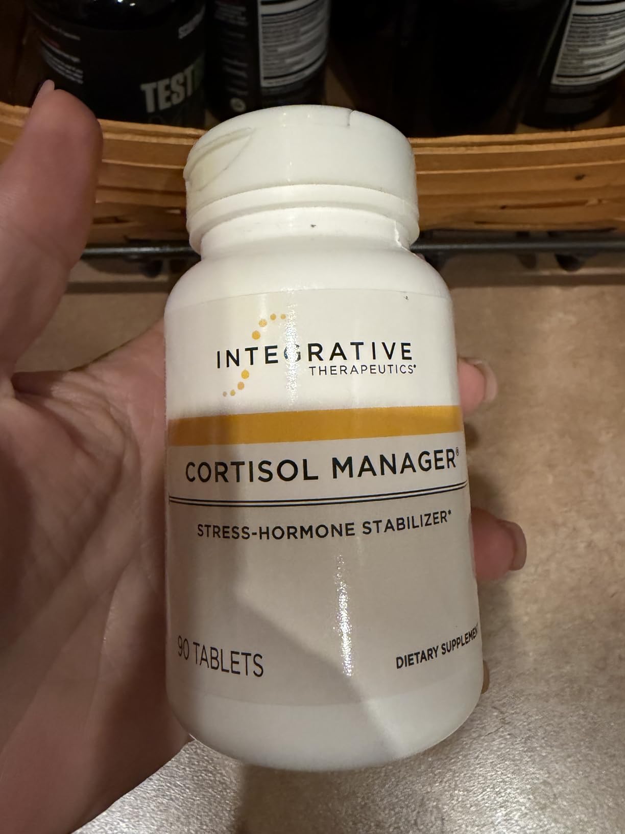 Integrative Therapeutics Cortisol Manager - Balance Cortisol & Support Relaxation for Restful Sleep - Includes Ashwagandha & L-Theanine - 30 Tablets customer photo 1