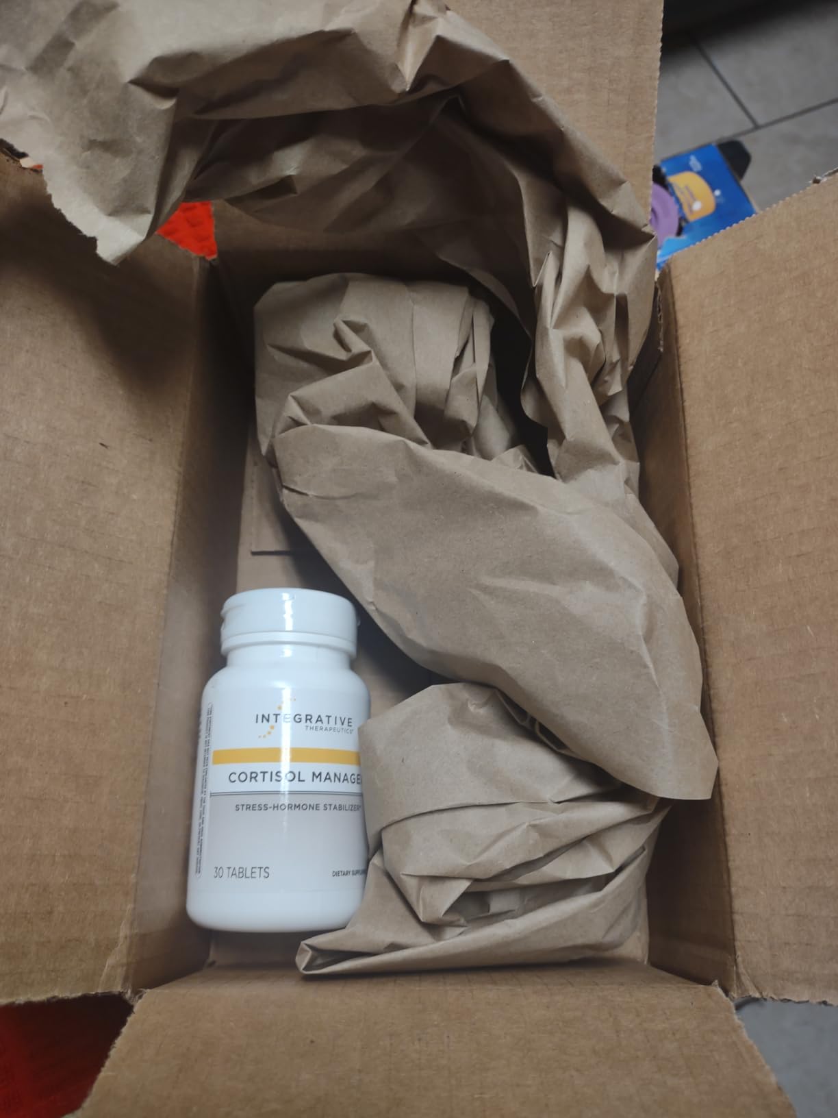 Integrative Therapeutics Cortisol Manager - Balance Cortisol & Support Relaxation for Restful Sleep - Includes Ashwagandha & L-Theanine - 30 Tablets customer photo 2