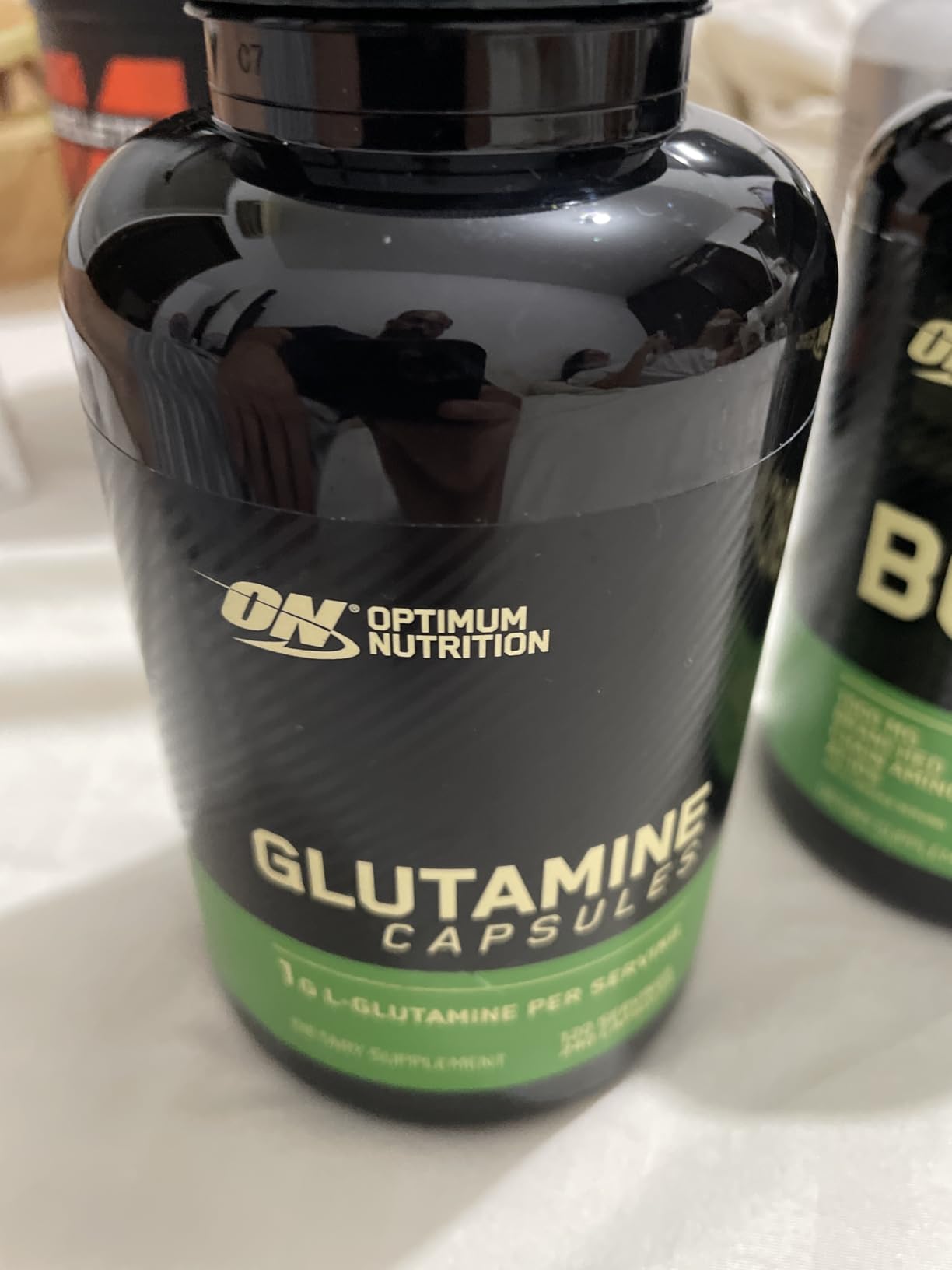 Optimum Nutrition L-Glutamine Muscle Recovery Capsules, 1000mg, 240 Count (Package May Vary) customer photo 1