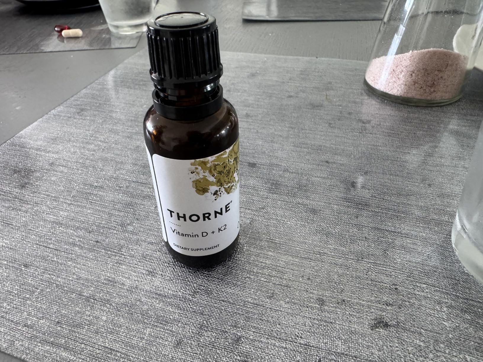 THORNE - Vitamin D + K2 Liquid with a Metered Dispenser - Vitamins D3 & K2 to Support Healthy Bones & Muscles* - 1 Fl Oz (30 ml) - 600 Servings customer photo 2