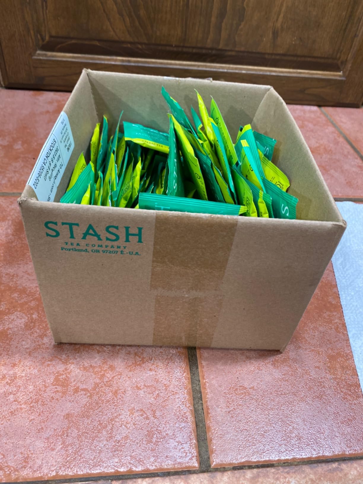 Stash Tea Peppermint Herbal Tea, Box of 100 Tea Bags customer photo 1