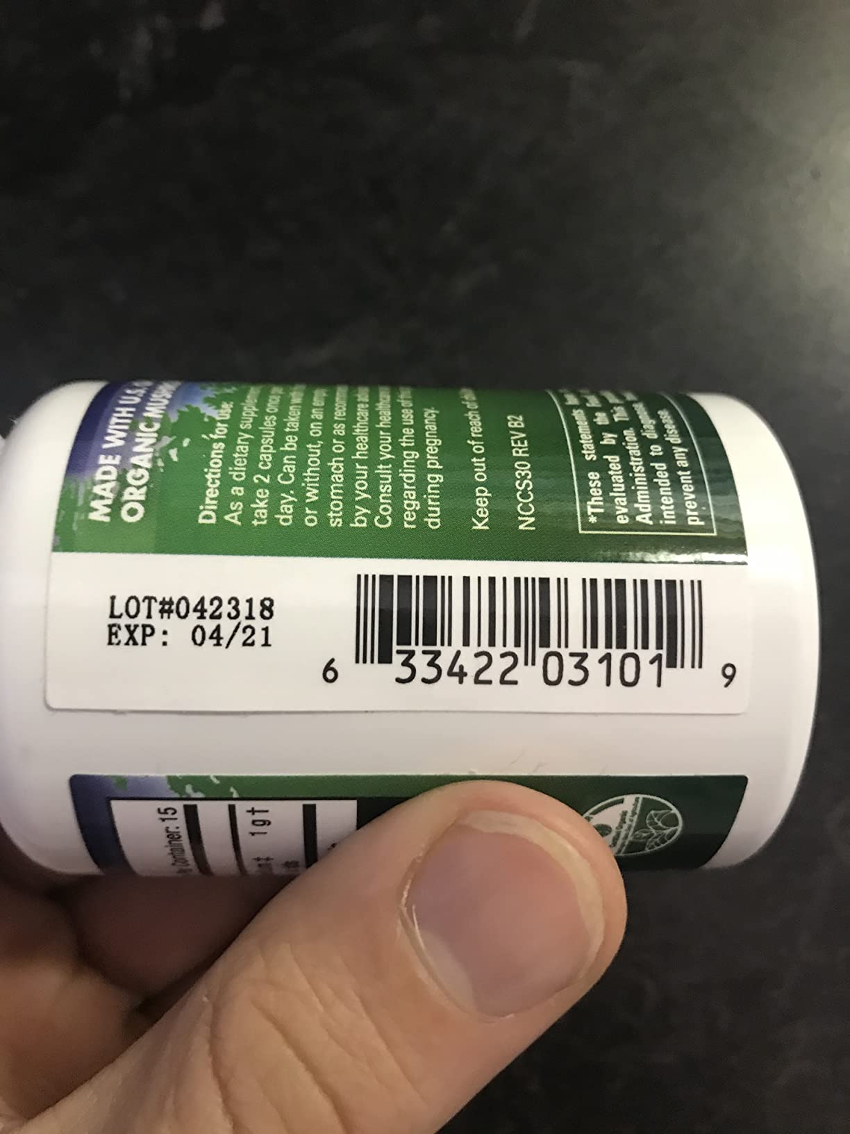 Host Defense Cordyceps Capsules - Immune & Energy Support Supplement - Kidney Health Supplement with Cordyceps - Fitness Support Supplement to Aid Oxygen Uptake - 60 Capsules (30 Servings) customer photo 2