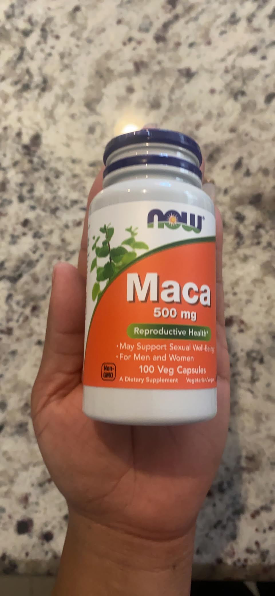 NOW Foods Supplements, Maca (Lepidium meyenii) 500 mg, For Men and Women, Reproductive Health*, 100 Veg Capsules customer photo 1
