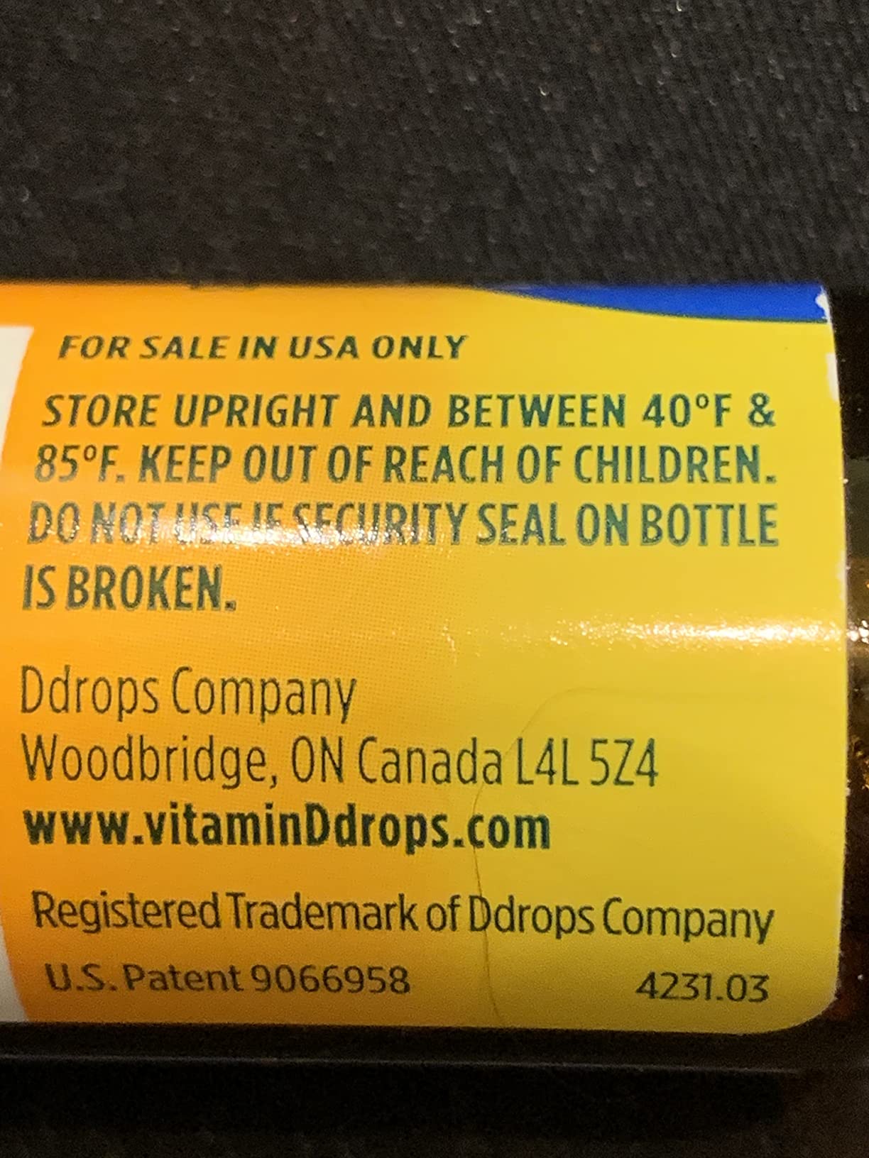 Ddrops Adults 1000IU 365 Drops - Liquid Vitamin D3 Supplement, Supporting Strong Bones & Immune System customer photo 1