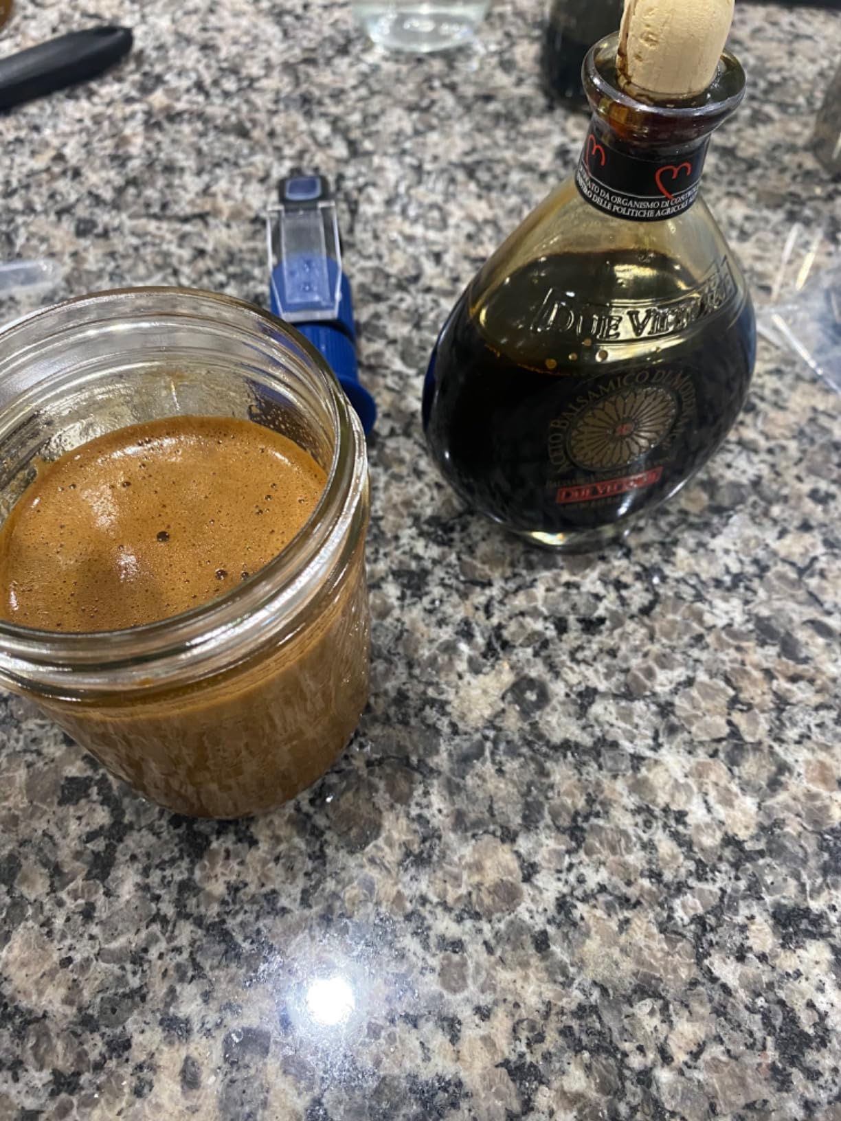 Due Vittorie Oro Gold, Barrel Aged Balsamic Vinegar of Modena IGP With Cork Pourer, All-Natural, Extra Dense Premium Vinegar Aceto Balsamico di Modena IGP Italy - 8.45fl oz / 250ml customer photo 1