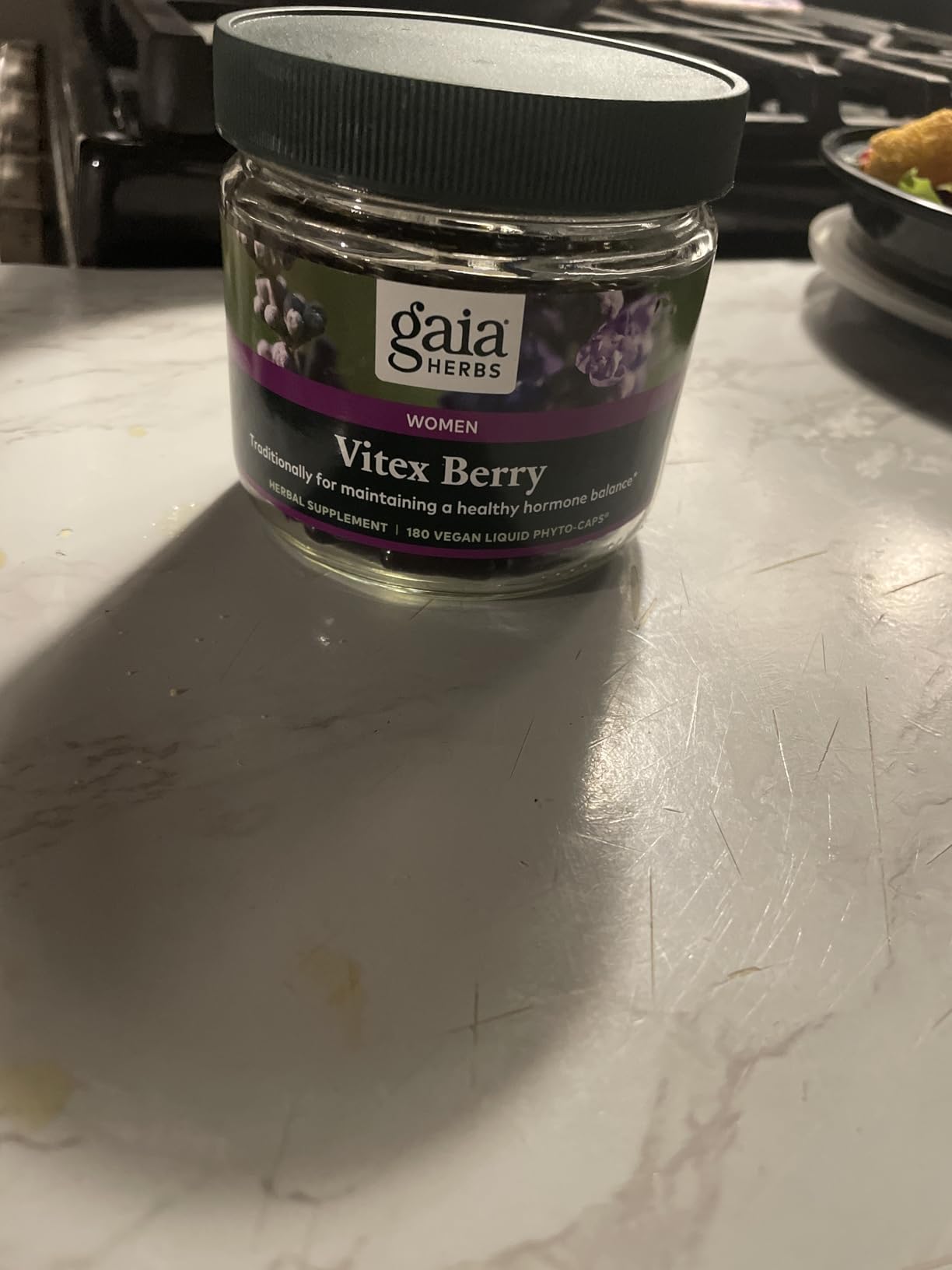 Gaia Herbs Vitex Berry - 1000 mg Organic Chaste Tree - Traditionally Used to Support Hormone Balance for Women & a Healthy Menstrual Cycle - 60 Vegan Liquid Phyto-Caps customer photo 2