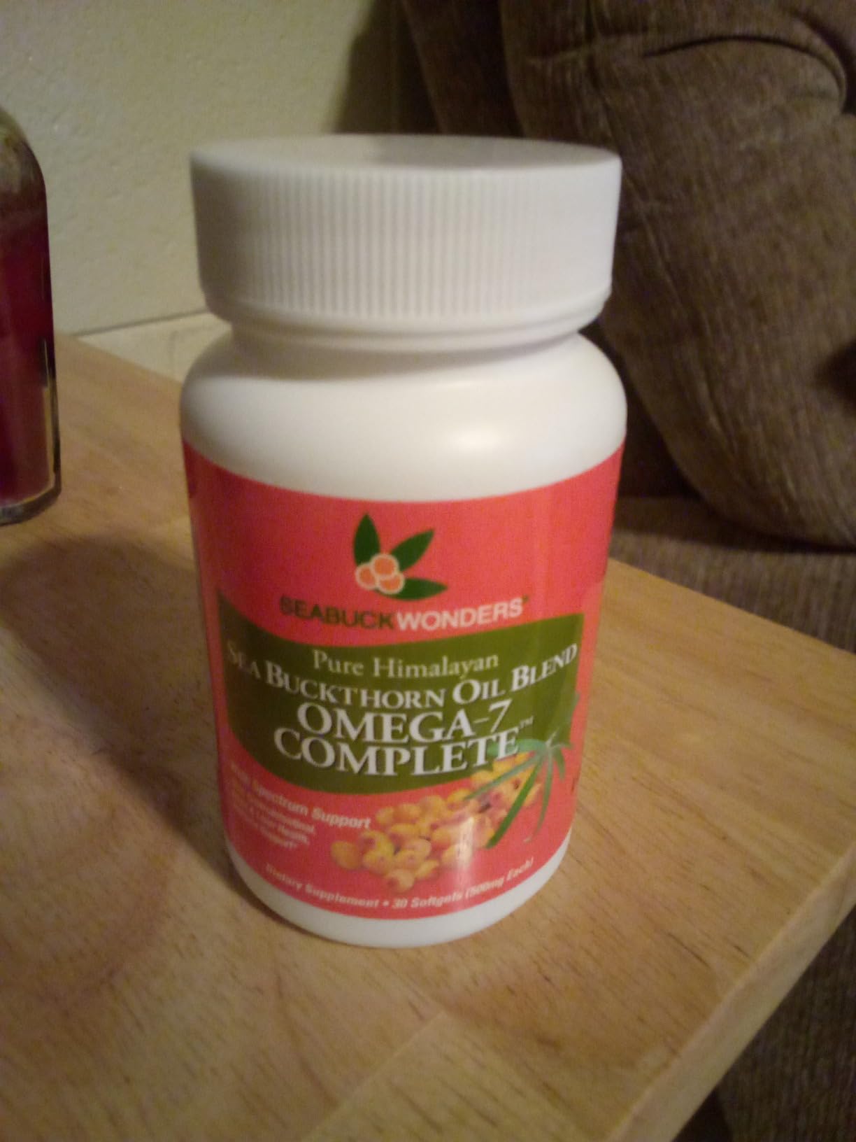 SEABUCKWONDERS Organic Sea Buckthorn Oil Omega-7 Complete, 120 Softgels, 60 Day Supply, with Omega 3, 6 & 9, Supports Hair, Skin & Nails, 100% Pure with Zero Filler Oil customer photo 1