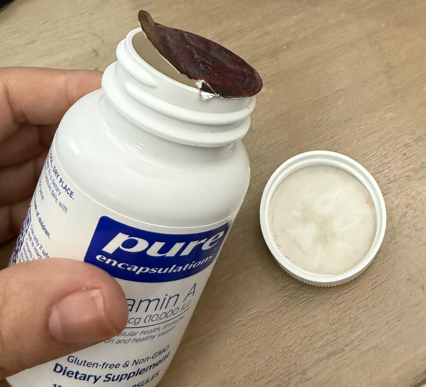 Pure Encapsulations Vitamin A - 3,000 mcg - from Cod Liver Oil - Immune & Vision Support - Vitamin A Palmitate Supplement - Non-GMO - 120 Softgel Capsules customer photo 2