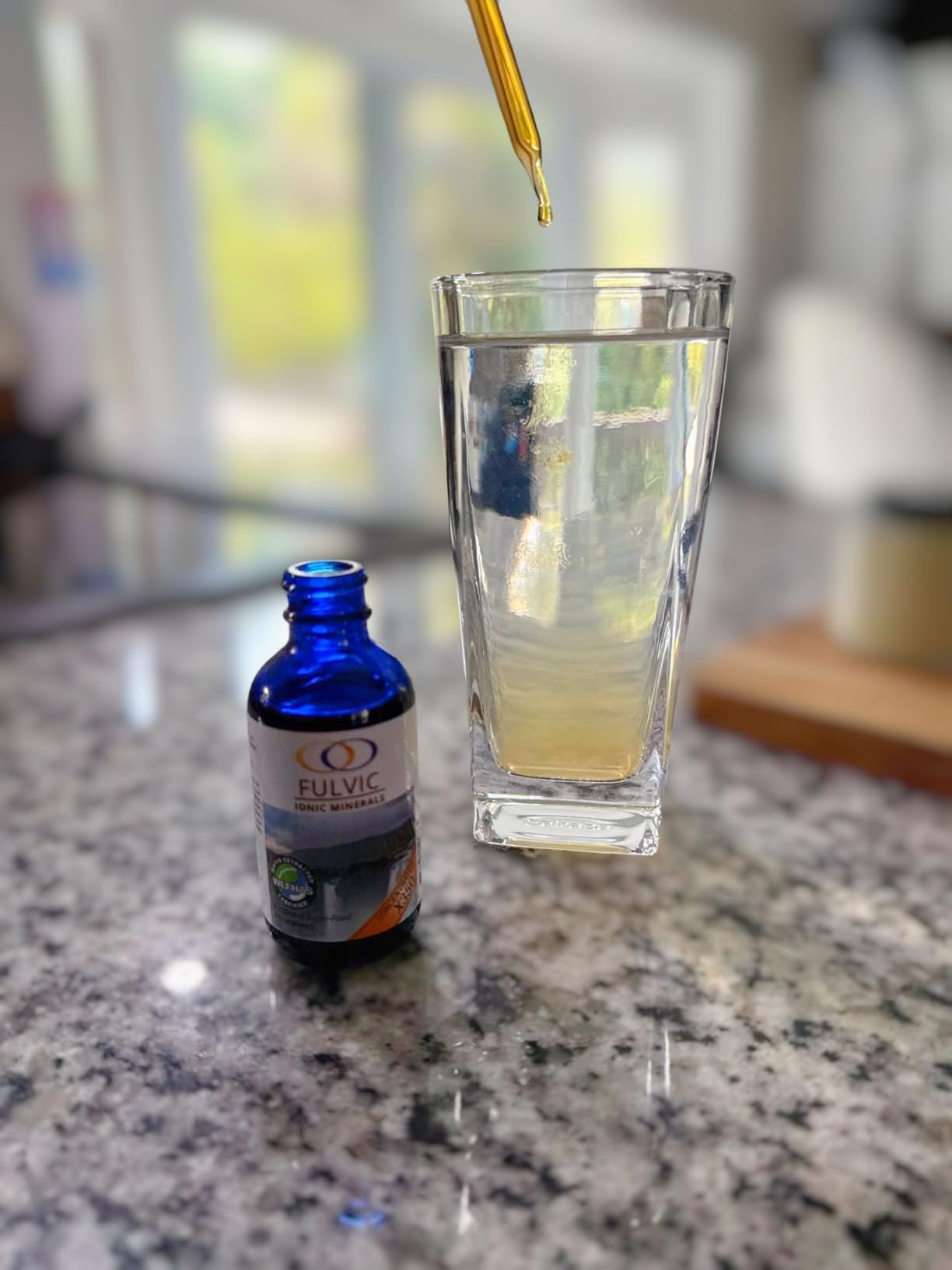 Optimally Organic Water Extracted Fulvic Ionic Minerals X350 - Patented BioActive Fulvic Acid, Humic Acid, Trace Minerals, Electrolytes & Essential Amino Acids - 8+ Month Supply! customer photo 2