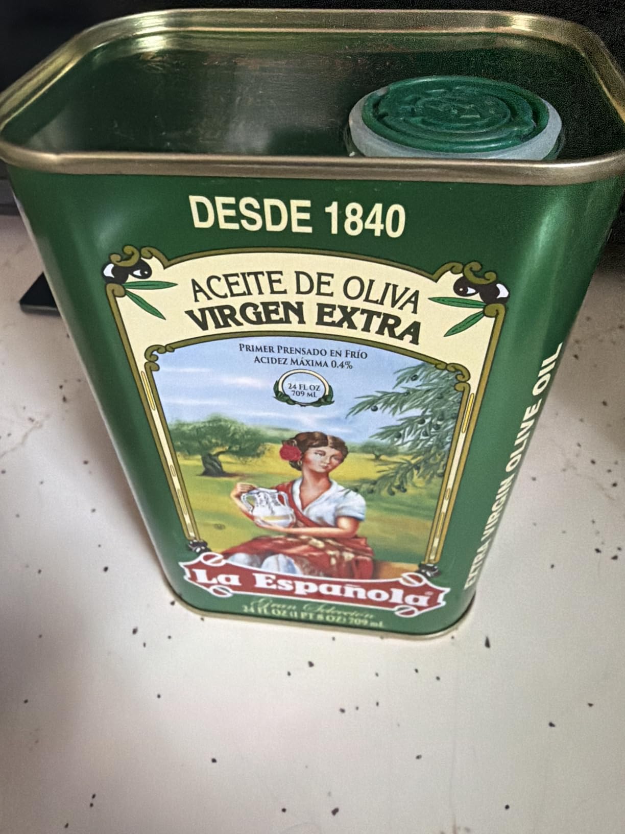 LA ESPAÑOLA First Cold Pressed Extra Virgin Olive Oil, 24 OZ customer photo 1
