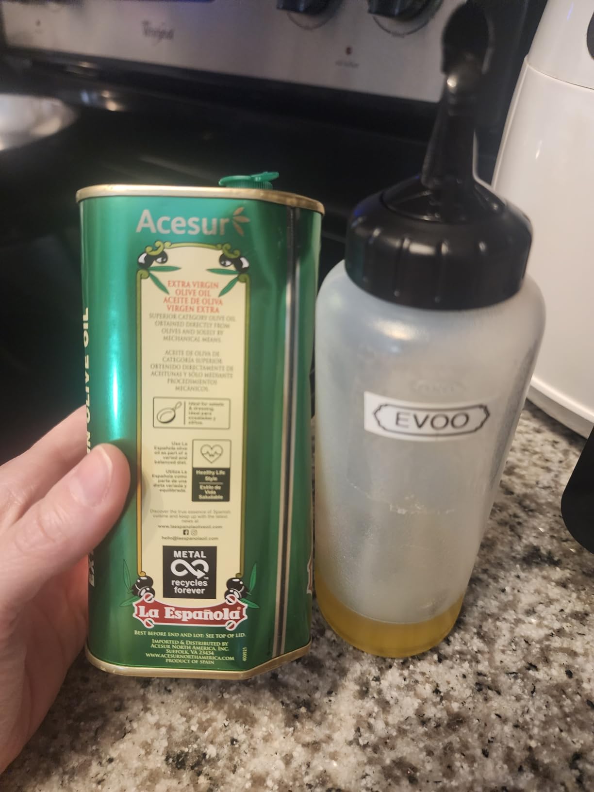 LA ESPAÑOLA First Cold Pressed Extra Virgin Olive Oil, 24 OZ customer photo 2