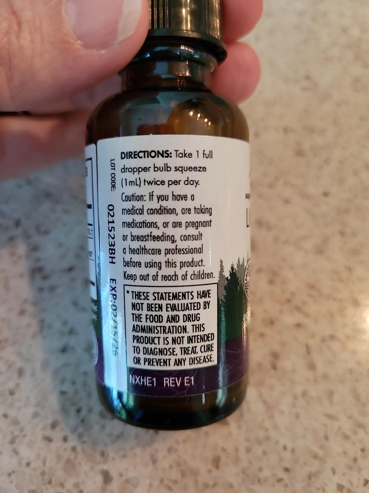 Host Defense Mushrooms Lion's Mane Extract - Lion's Mane Liquid Supplement for Brain Health - Mushroom Support for Focus & Memory Function - Immune & Nervous System Support - 2 fl oz (60 Servings) customer photo 2