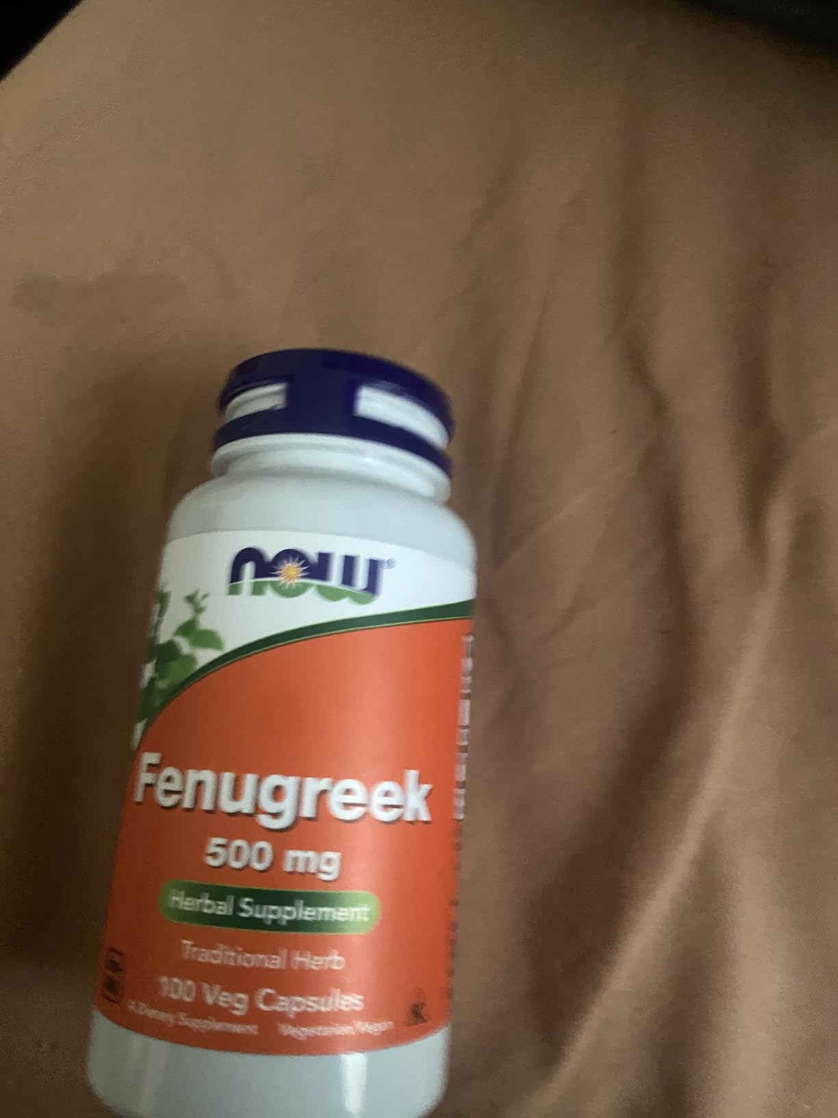 NOW Foods Supplements, Fenugreek (Trigonella foenum-graecum) 500 mg, Herbal Supplement, 100 Veg Capsules customer photo 1