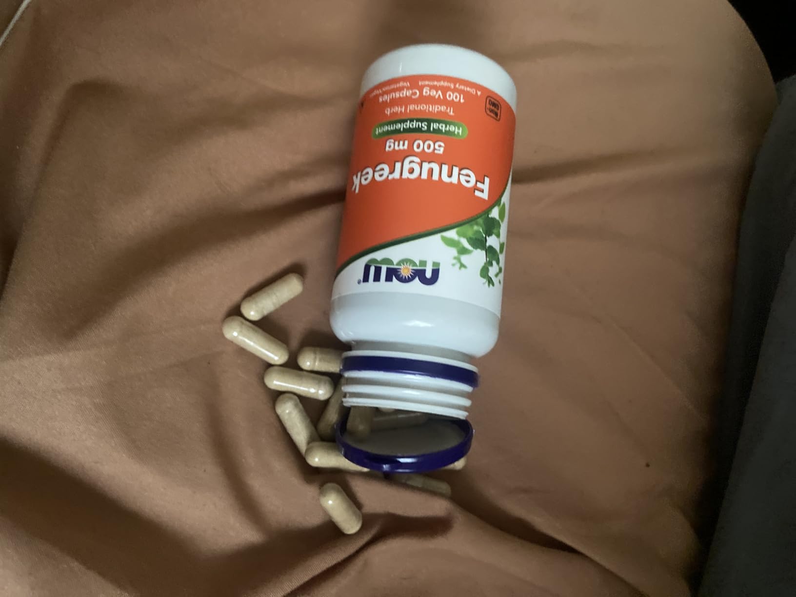 NOW Foods Supplements, Fenugreek (Trigonella foenum-graecum) 500 mg, Herbal Supplement, 100 Veg Capsules customer photo 2