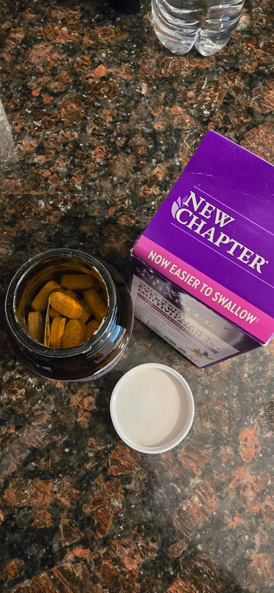 New Chapter Women's Multivitamin 40+, Extra B6 & B12, Biotin for Hair Growth, D3, Vit C, Zinc for Immune & Stress Support, Gentle on an Empty Stomach, One Daily, Non-GMO, Gluten-Free, 72 Tablets customer photo 2