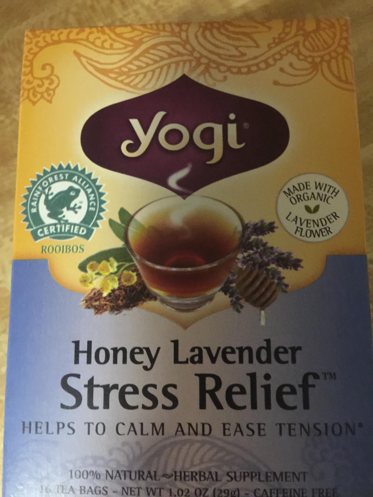 Yogi Tea Herbal Stress Relief, Honey Lavender 16 ct customer photo 1